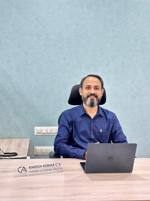 CA. Rineesh Kumar C.K., Partner at Manesh Rineesh & Associates